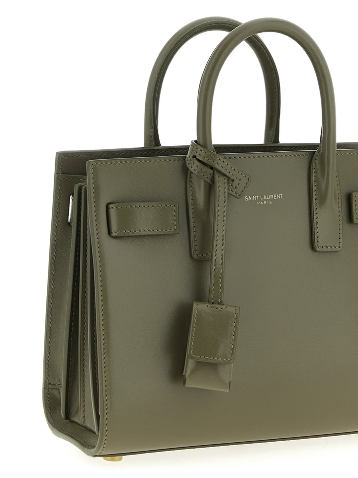 Saint Laurent Sac De Jour Hand Bags - Green | c76501654067cebcdd14922fd6fbea2f67185661