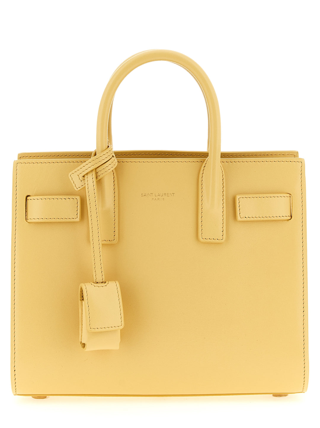 Saint Laurent Sac De Jour Hand Bags - Yellow | f42d0d17324c0a1cceb55461be6a0b0c643fb4e6