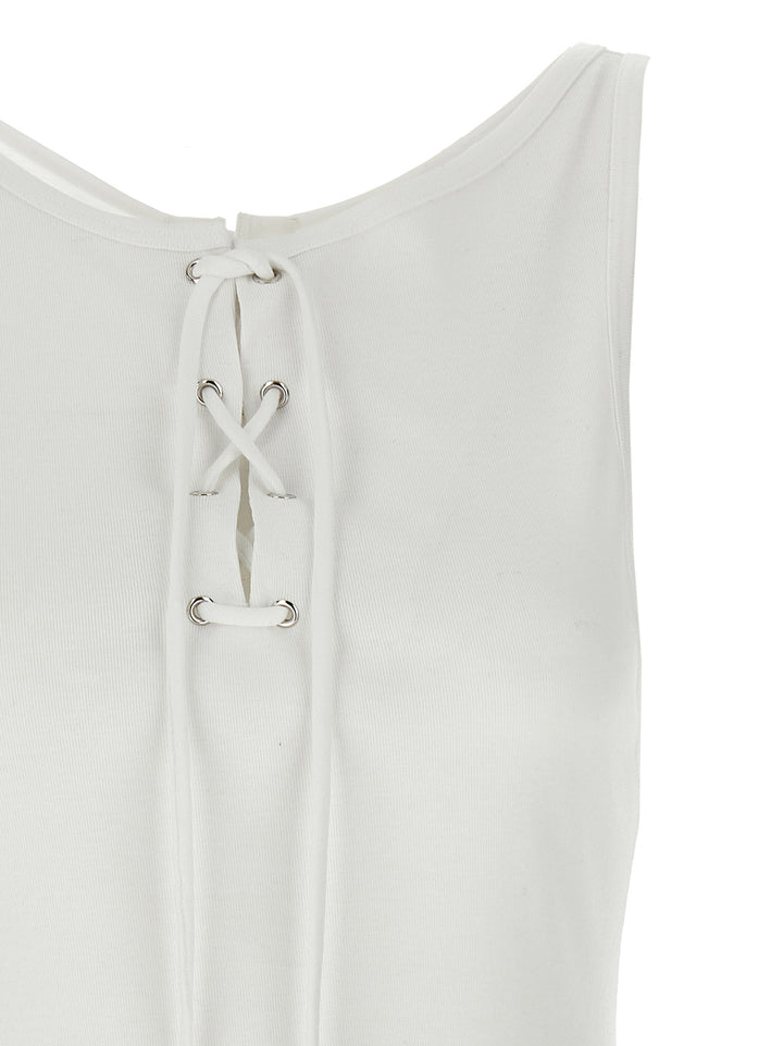Prada Tank Top Tops - White | 11ba896a66dad8b112115e49b812032047390292