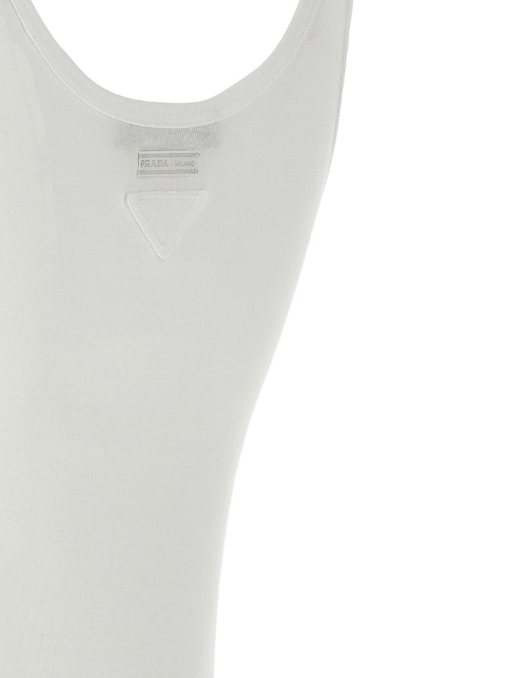 Prada Tank Top Tops - White | 40f9f255540b31ec7ddbbfd581ba7742dd6a1958