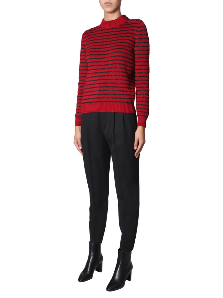 Saint Laurent Sweaters - Red | Wanan Luxury