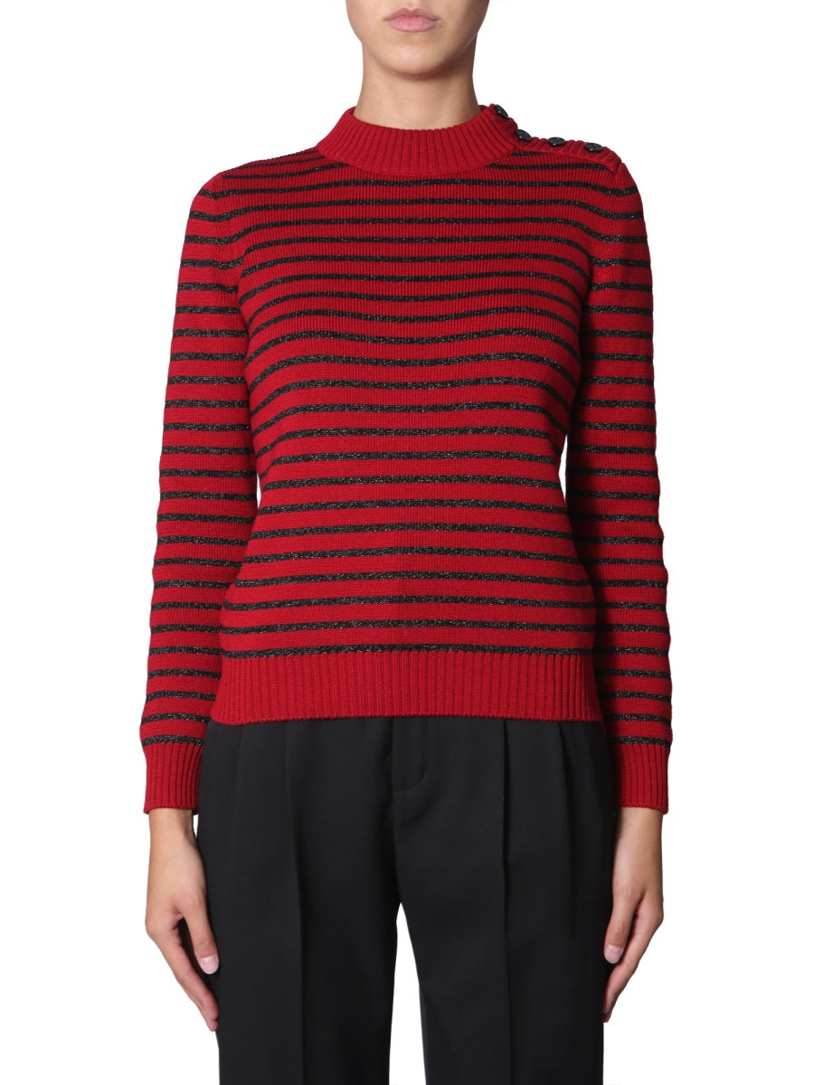 Saint Laurent Sweaters - Red | Wanan Luxury