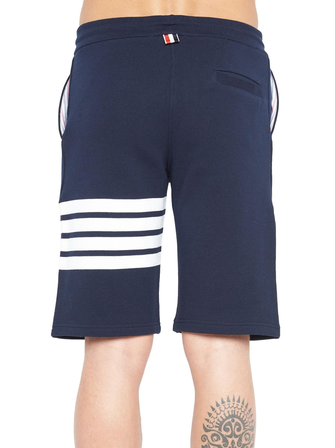 Thom Browne 4 Bar Bermuda and Short - Blue | f4c14b6f0a8cd4c93913d514402cc16a99c626da