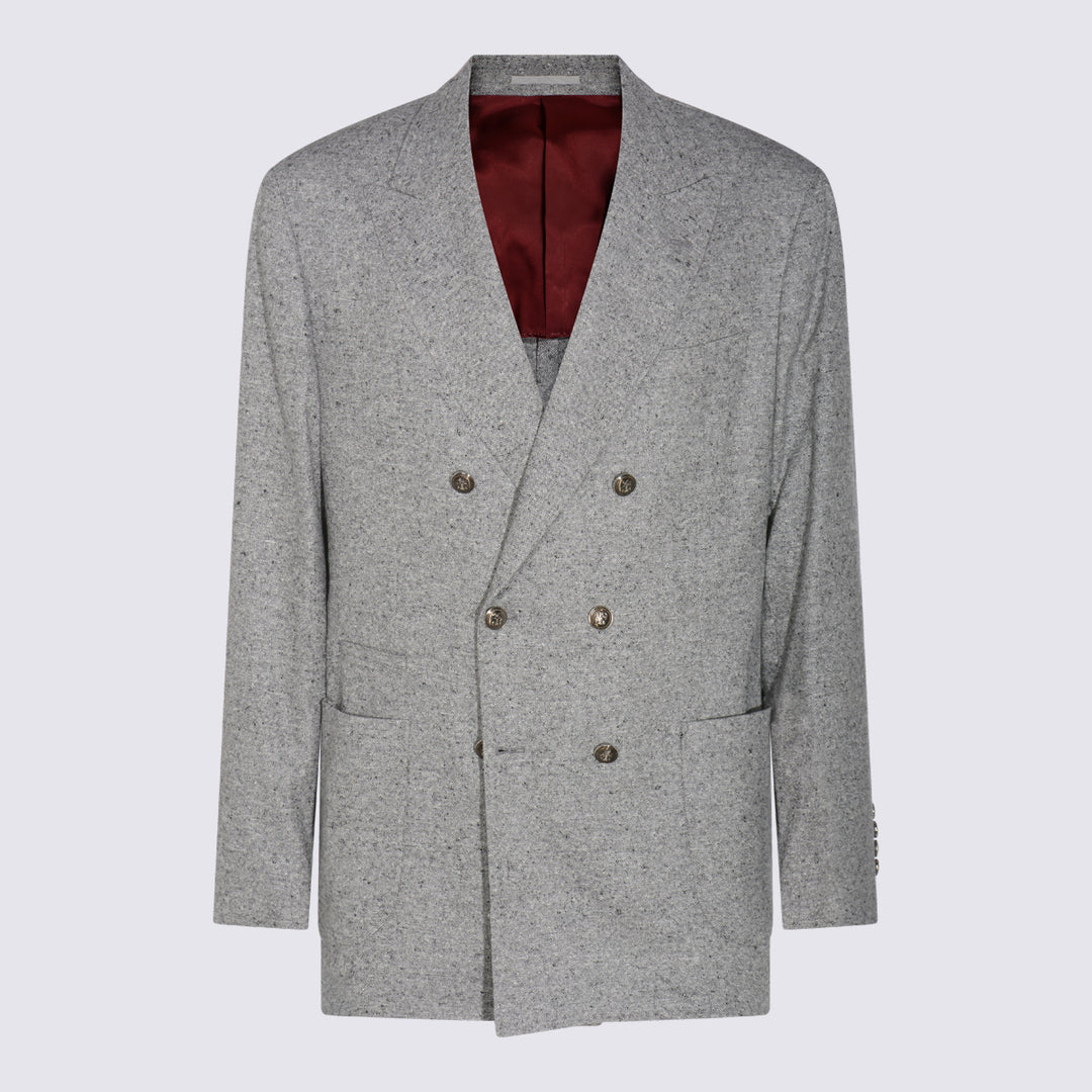 Brunello Cucinelli Dresses - Grigio medio | cf42b2b21007642b7a6972aa8ae9706d2f7e3707