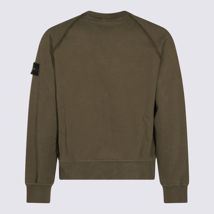 Stone Island Sweaters - MILITARY GREEN | 300d34819b0abad3daaa57c196e5ac36d4b606f5