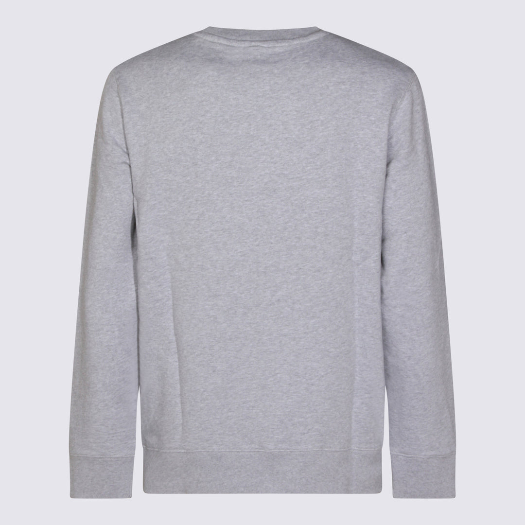 Maison Kitsune' Sweaters - LIGHT GREY MELANGE | 0a88da8292ea470e7dbac9850512cc49a3658cf4