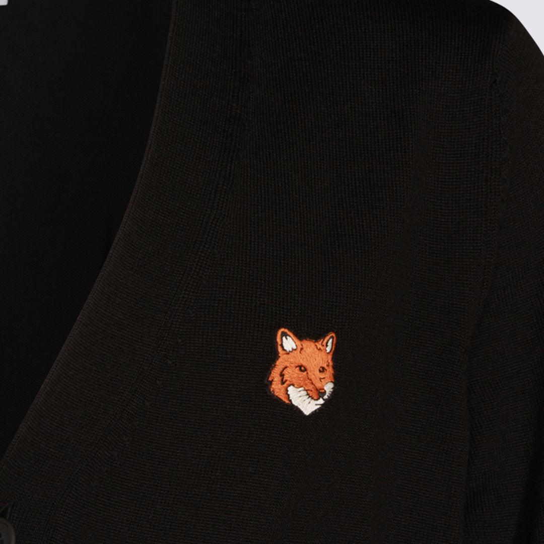 Maison Kitsune' Sweaters - Blacks and greys | 663467e1418445ae78971af1c125ef68cc8ae707