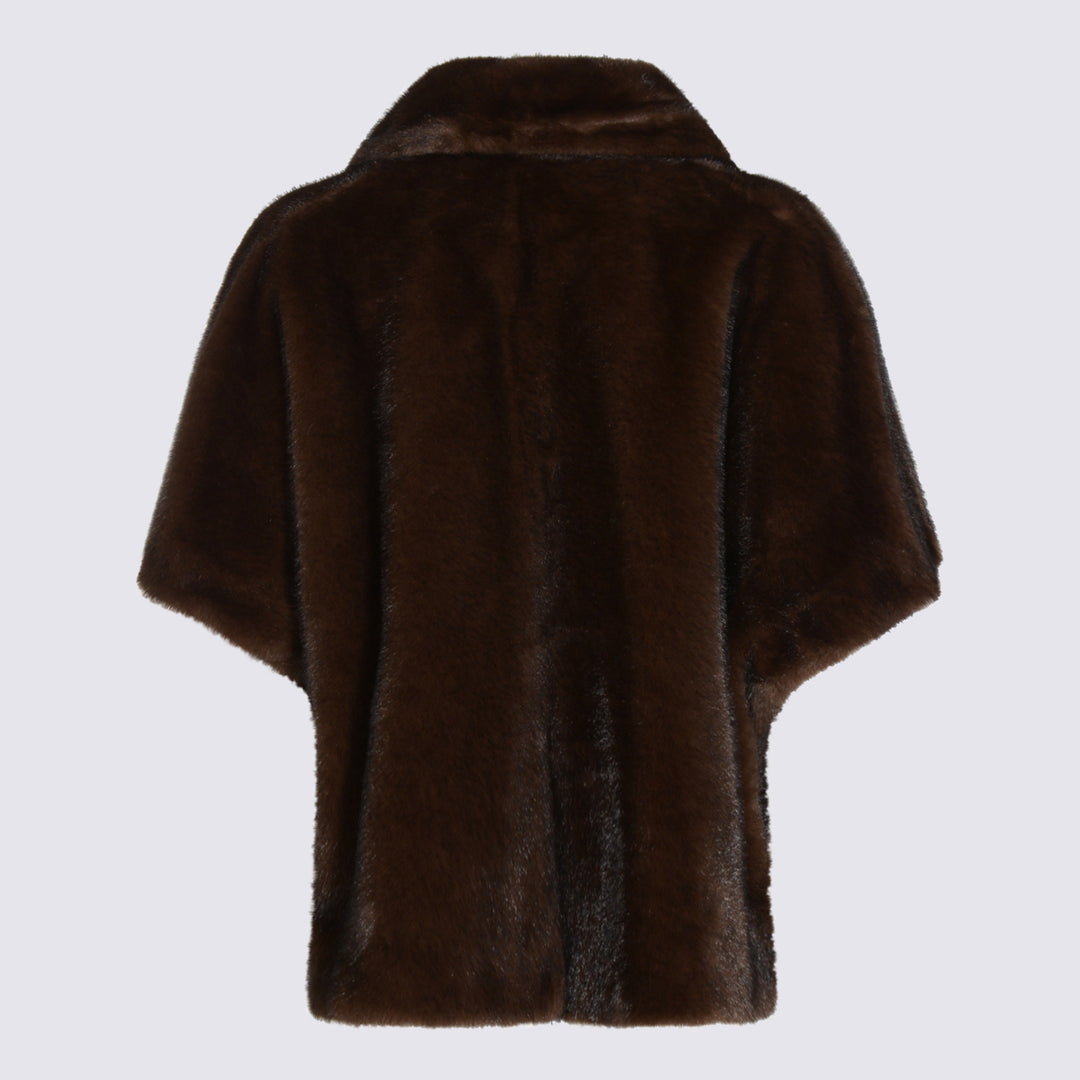 Pinko Coats - Brown | bf9e83ebdb9add155e246babb5f37f8ba157a851