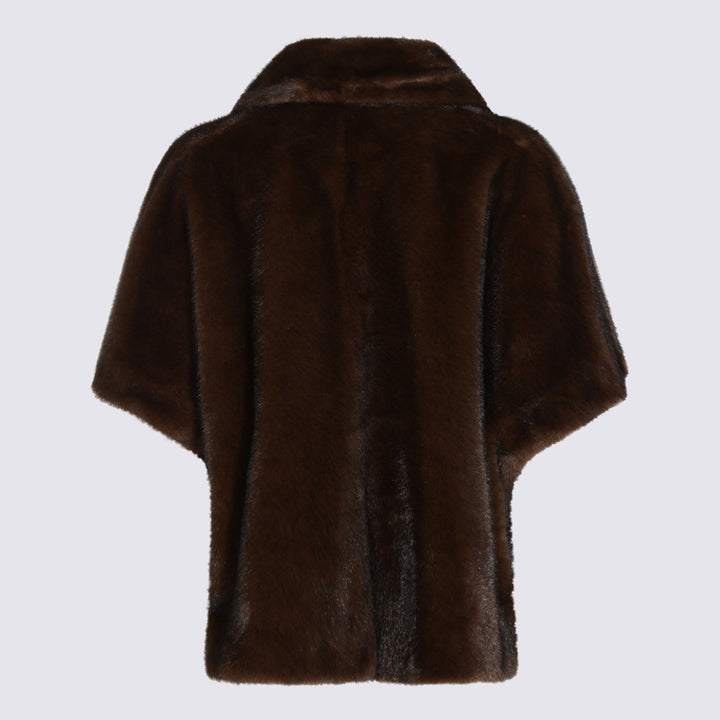 Pinko Coats - Brown | bf9e83ebdb9add155e246babb5f37f8ba157a851