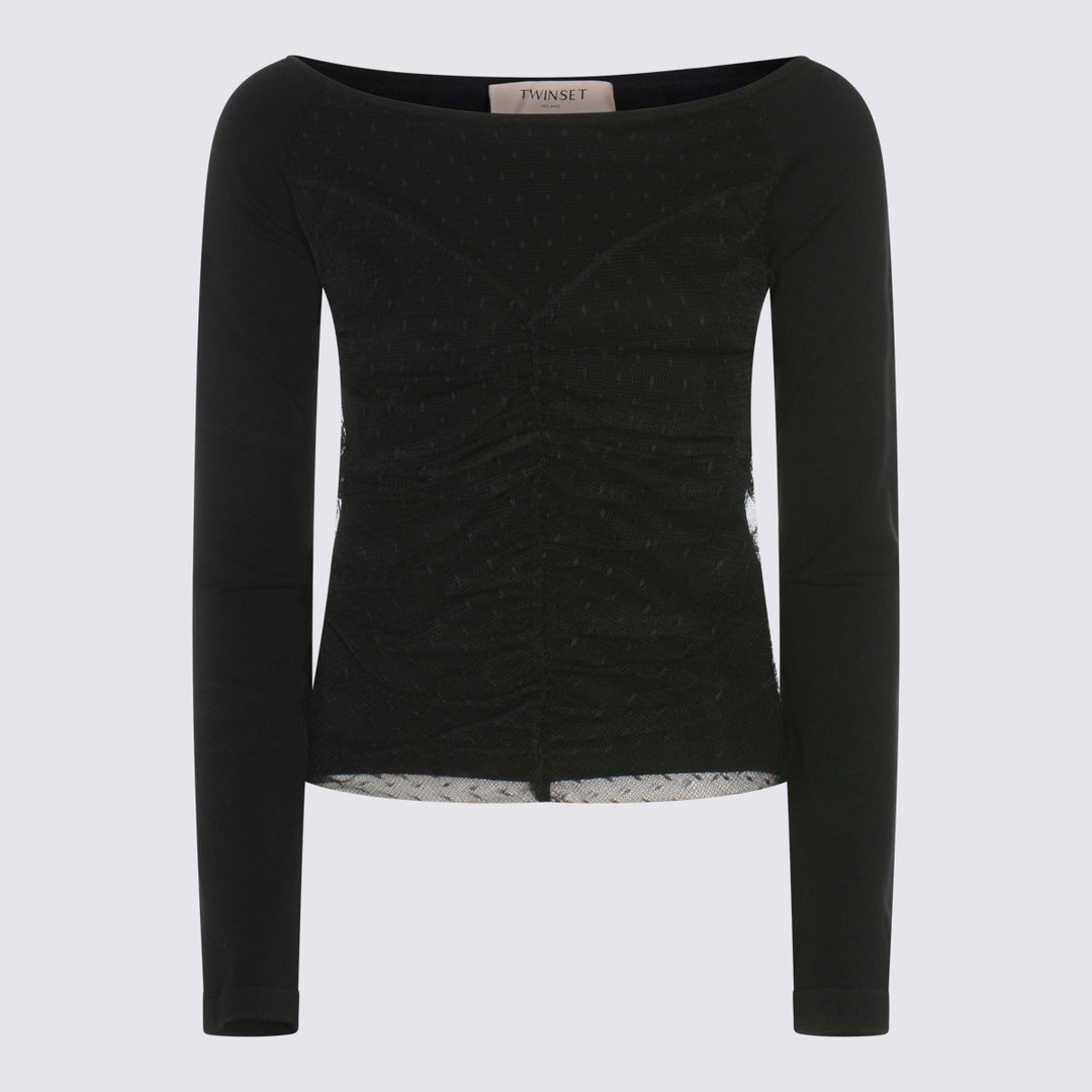 Twin-Set Top - Blacks and greys | 3877f1a87d04cad885be7ff8e89ffb2df7c6829e