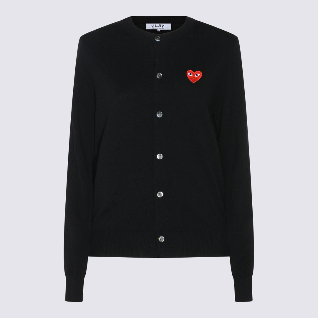 Comme Des Garcons Play Sweaters - Blacks and greys | 63fdd7af1b62926ef72714e371fb1c85dd0aeeb6