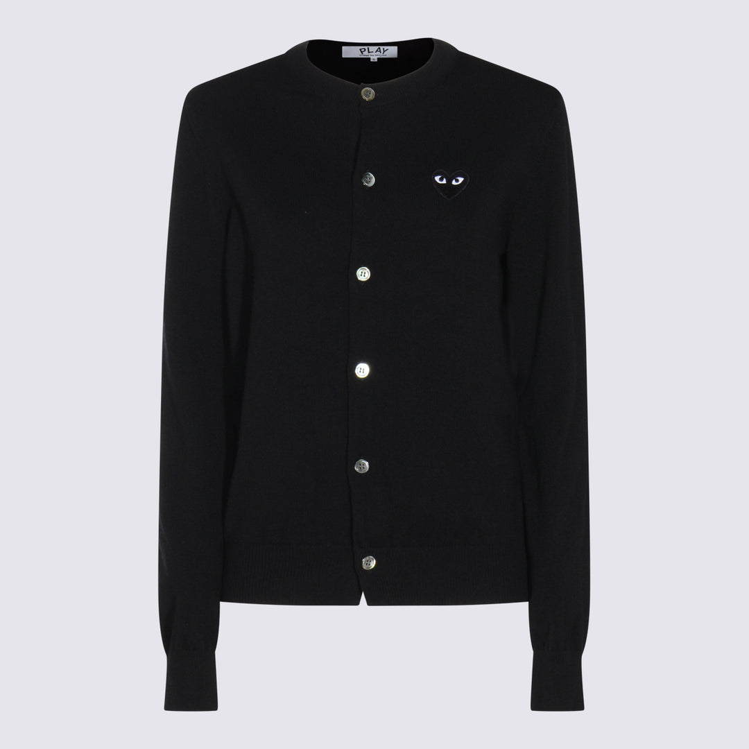 Comme Des Garcons Play Sweaters - Blacks and greys | 959aa9d086099e01578960394c26d4606eeae0c1