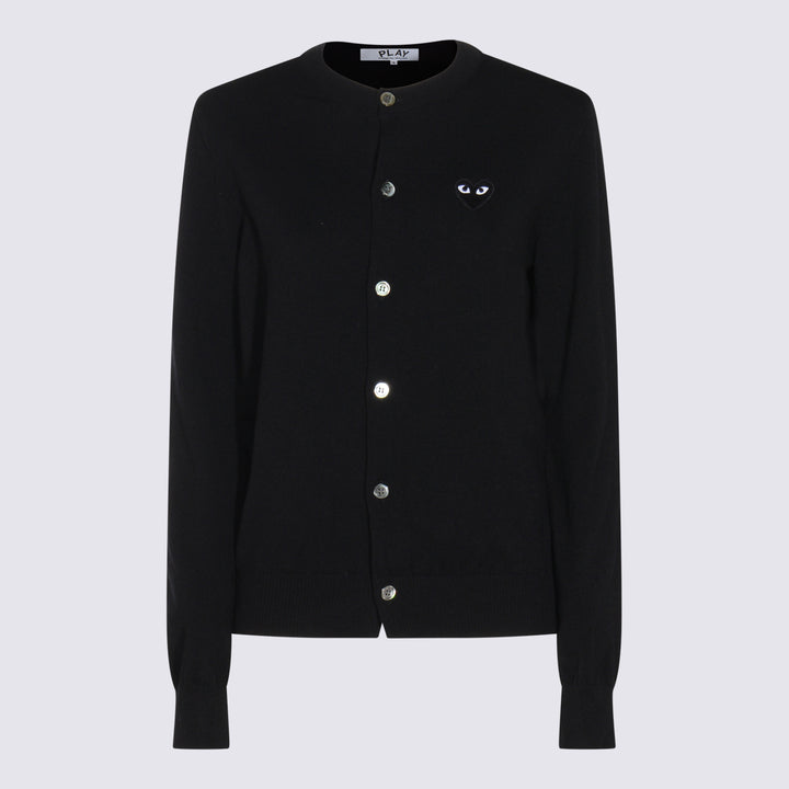 Comme Des Garcons Play Sweaters - Blacks and greys | 959aa9d086099e01578960394c26d4606eeae0c1