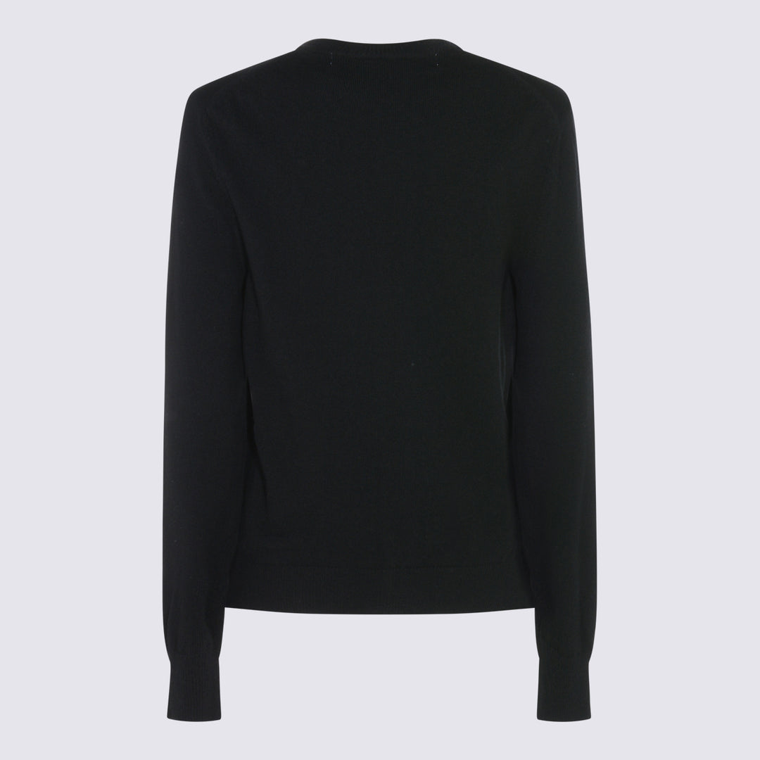 Comme Des Garcons Play Sweaters - Blacks and greys | f129e94c9cdbfc81793b1b3f9fe36a2e14c2752b