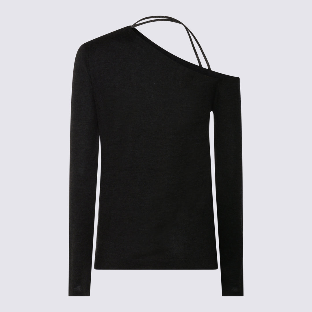 Brunello Cucinelli Sweaters - Blacks and greys | aa979d5d810ba91a7d1eb6b955f8e5b0e93e49c0