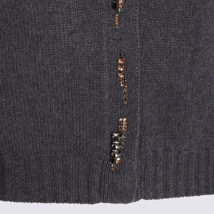 Fabiana Filippi Sweaters - DENIM GRIGIO | 49c616c2290702a78acef92cdc316569a5fe7100