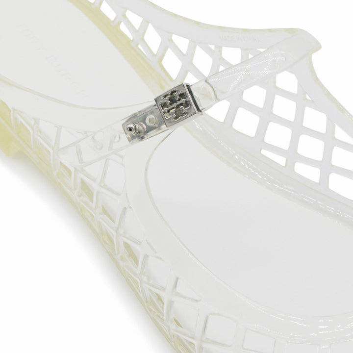 Tory Burch Flat shoes - CLEAR/SILVER | 1bd4e0943ce1548fd358471d22d57a7ca927484c