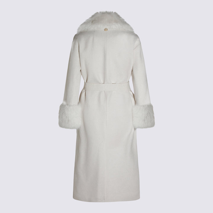 Twin-Set Coats - SALE PEPE NEVE/SILVER | 9c659a395ce3e28ab0fdf3cb53e5667d375980b2