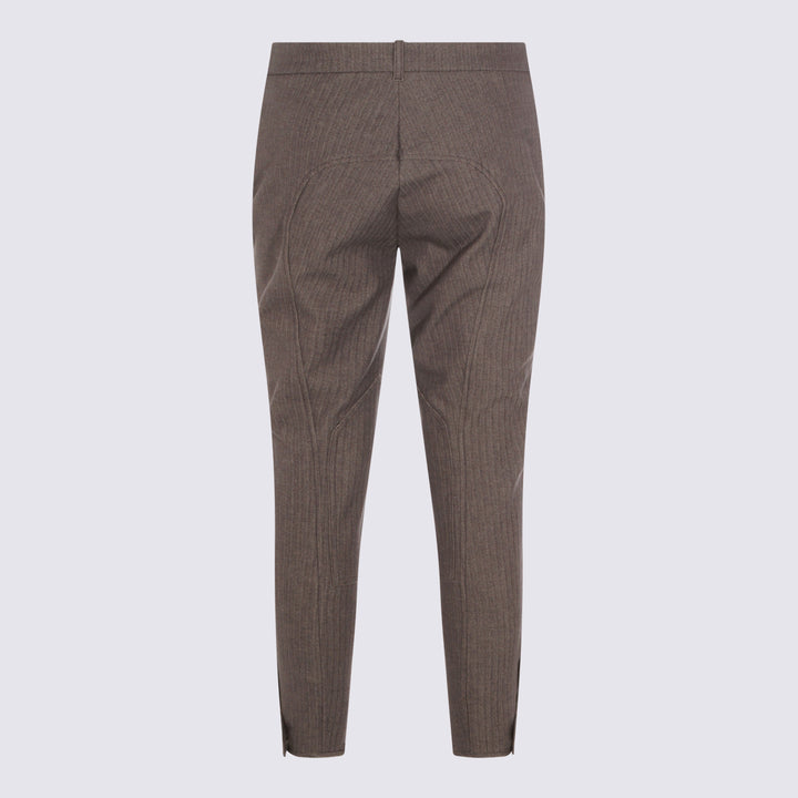 Burberry Trousers - WALNUT BEIGE | 0a6fd2748d10f7d5f322d39fea36c4fda8211412