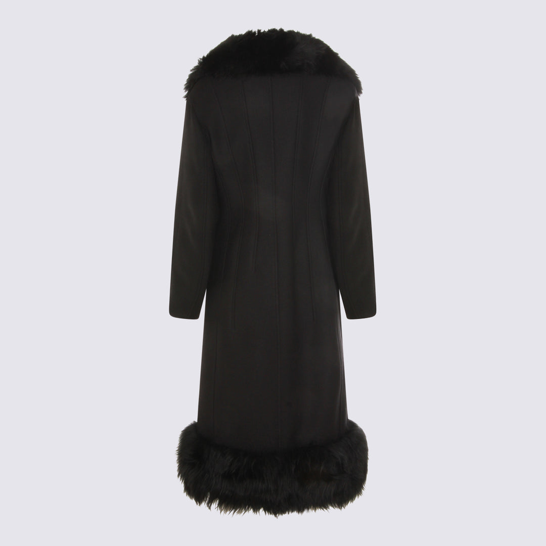 Blumarine Coats - Blacks and greys | 491746753ddcf070a901181d7bc103a12ad51f40