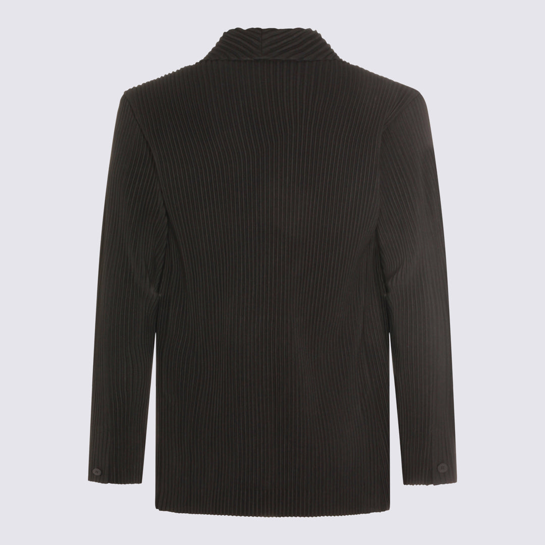 Homme Plisse Issey Miyake Jackets - Blacks and greys | 1510e8bf64b5ced429ce2525142e79ecf5f5fe84