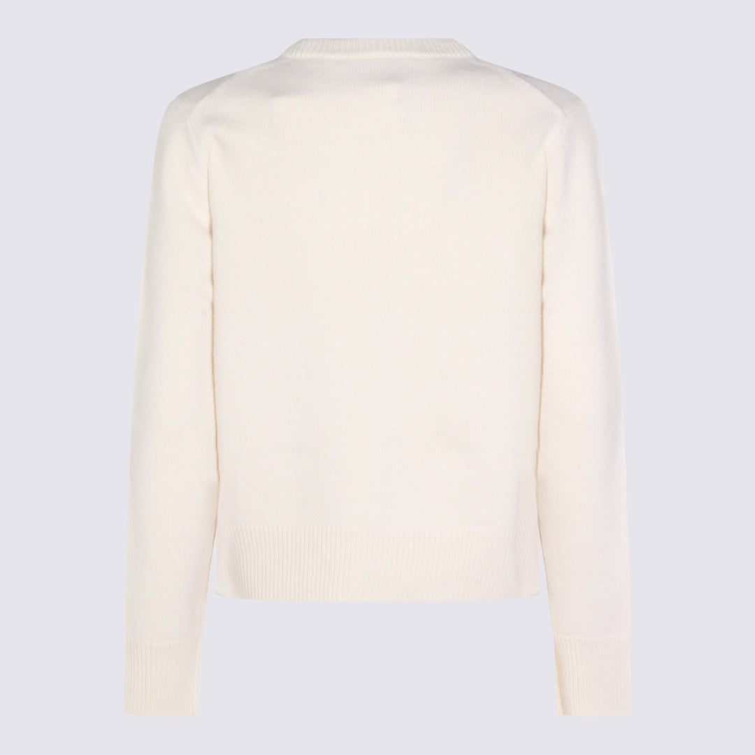 Maison Kitsune' Sweaters - ECRU / TAN BEIGE | 67ab3468e460bdc78c5b45348f5442e654f90271