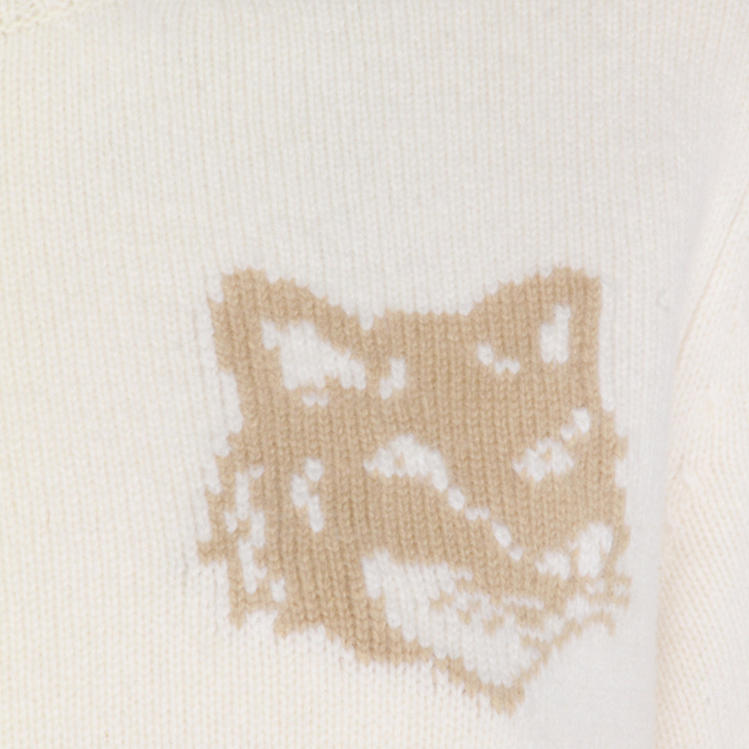 Maison Kitsune' Sweaters - ECRU / TAN BEIGE | f0c5b760739888262cb5fe617bfc55dbda2c4074