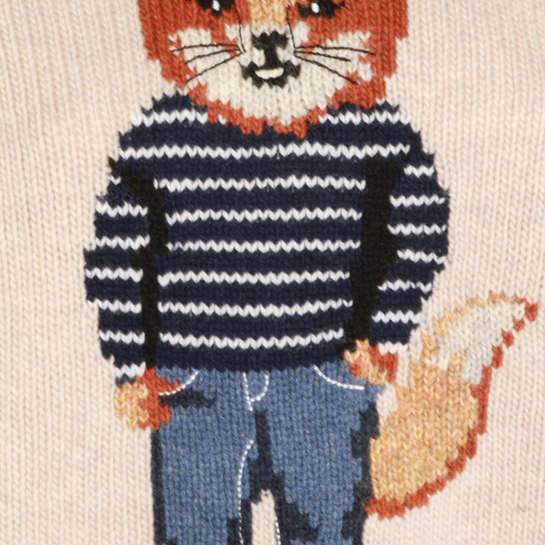 Maison Kitsune' Sweaters - PARCHMENT WHITE | 36802bb6bdb30b7f7b31d37577ded92cf4cca6e6