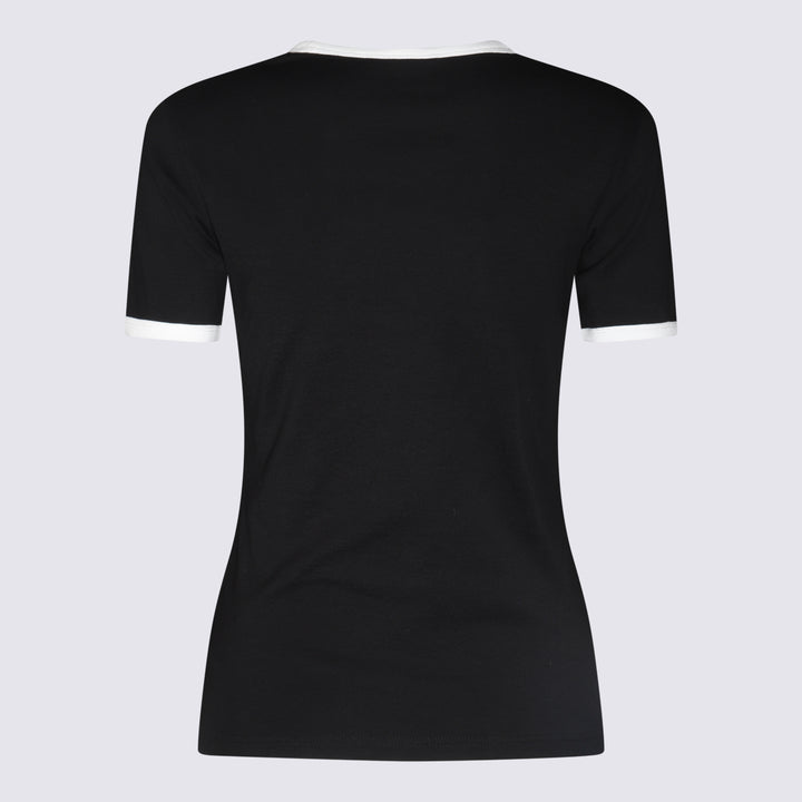 Courreges T-shirts and Polos - BLACK/HERITAGE WHITE | 7785af801599b035a3a3e3527481e07a57f9e7fb