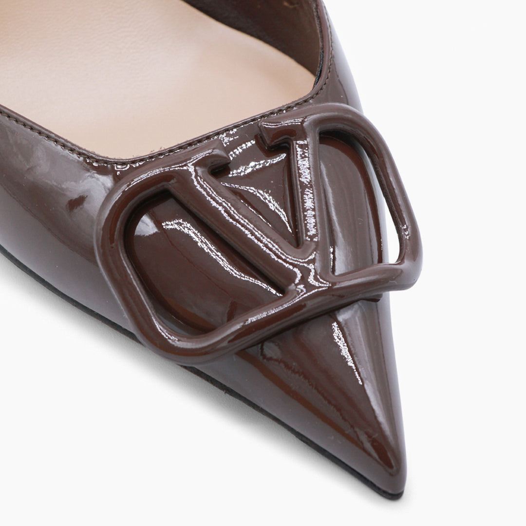 Valentino Garavani With Heel - BARK BROWN | 57b9568001a7ba94ac0e8ff3af09740fbb729e72