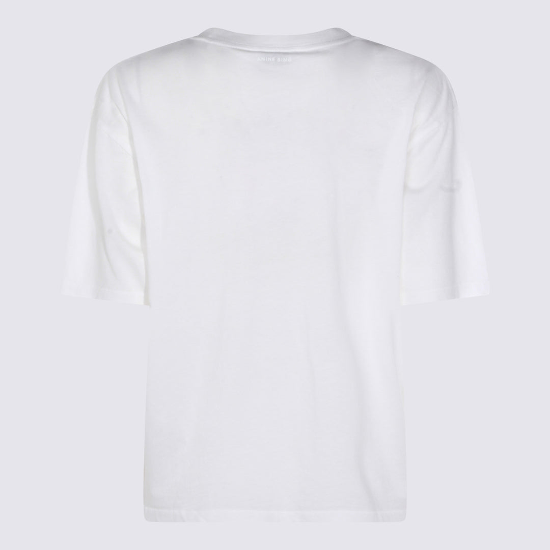 Anine Bing T-shirts and Polos - Light and natural | 7c7976d894dfd51d822553f6fa38b3aea7e7b515