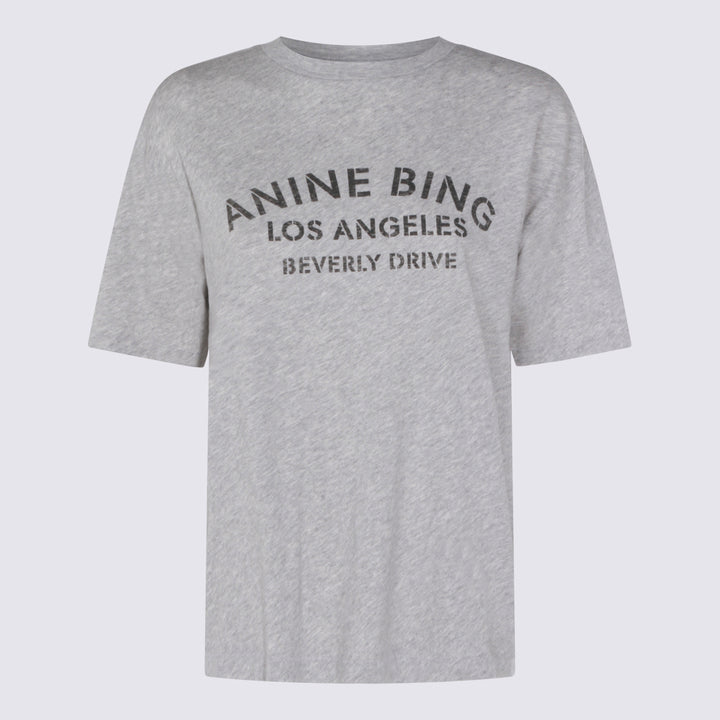 Anine Bing T-shirts and Polos - Blacks and greys | ebb6949518de775779c23ab9ca52c766123b6a17