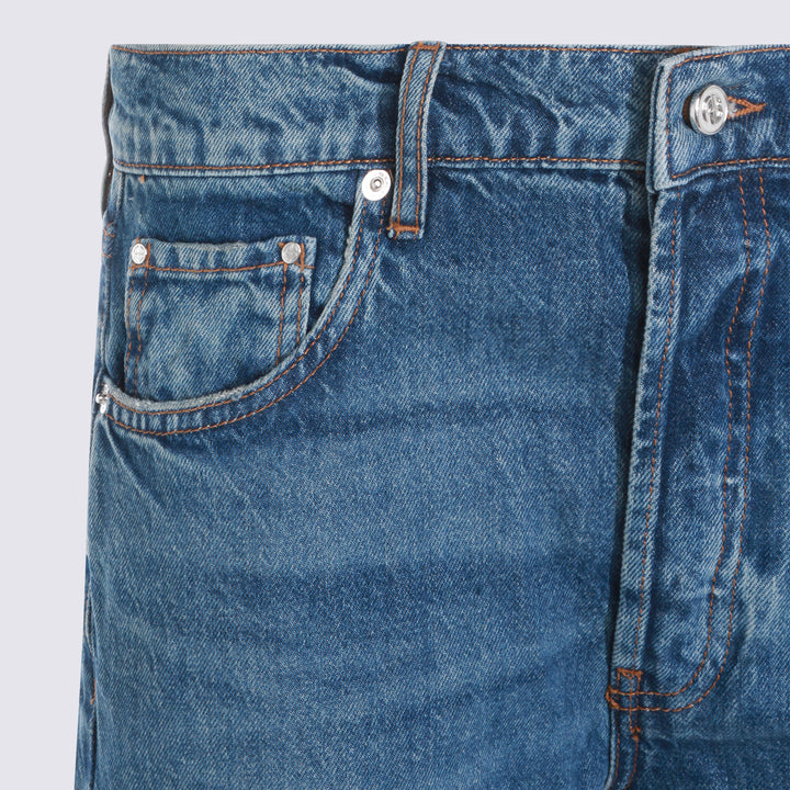 Anine Bing Jeans - Blue and green | 45db33ddd0b3bb844e8b20afe5746b6e71b674b7