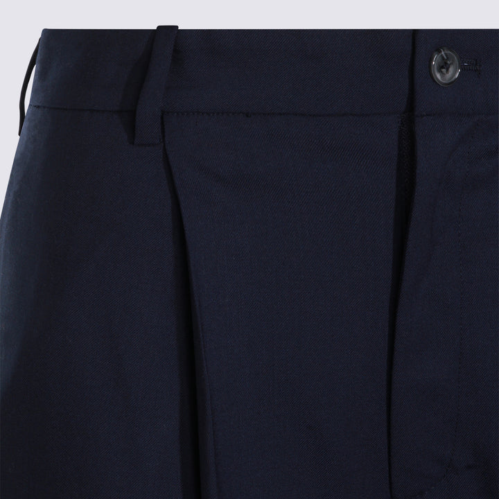 Aya Muse Trousers - Blue and green | 960ec5eb3fd4a08905eaa19a6b88f586113cc85a