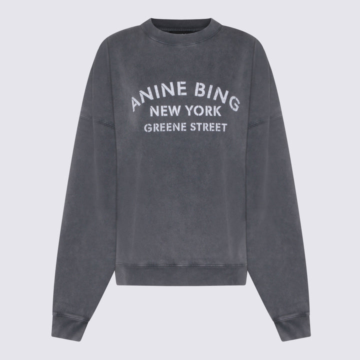Anine Bing Sweaters - WASHED BLACK | 5399ae19d87e1a617a16f62f6349bf90a2731134
