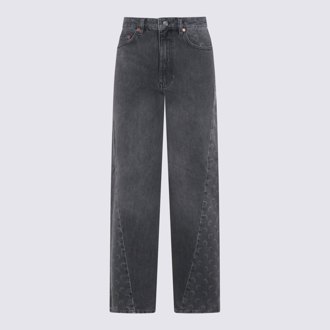 Marine Serre Jeans - Blacks and greys | f26a975d0920c0937c2bef04ece47a181021b938