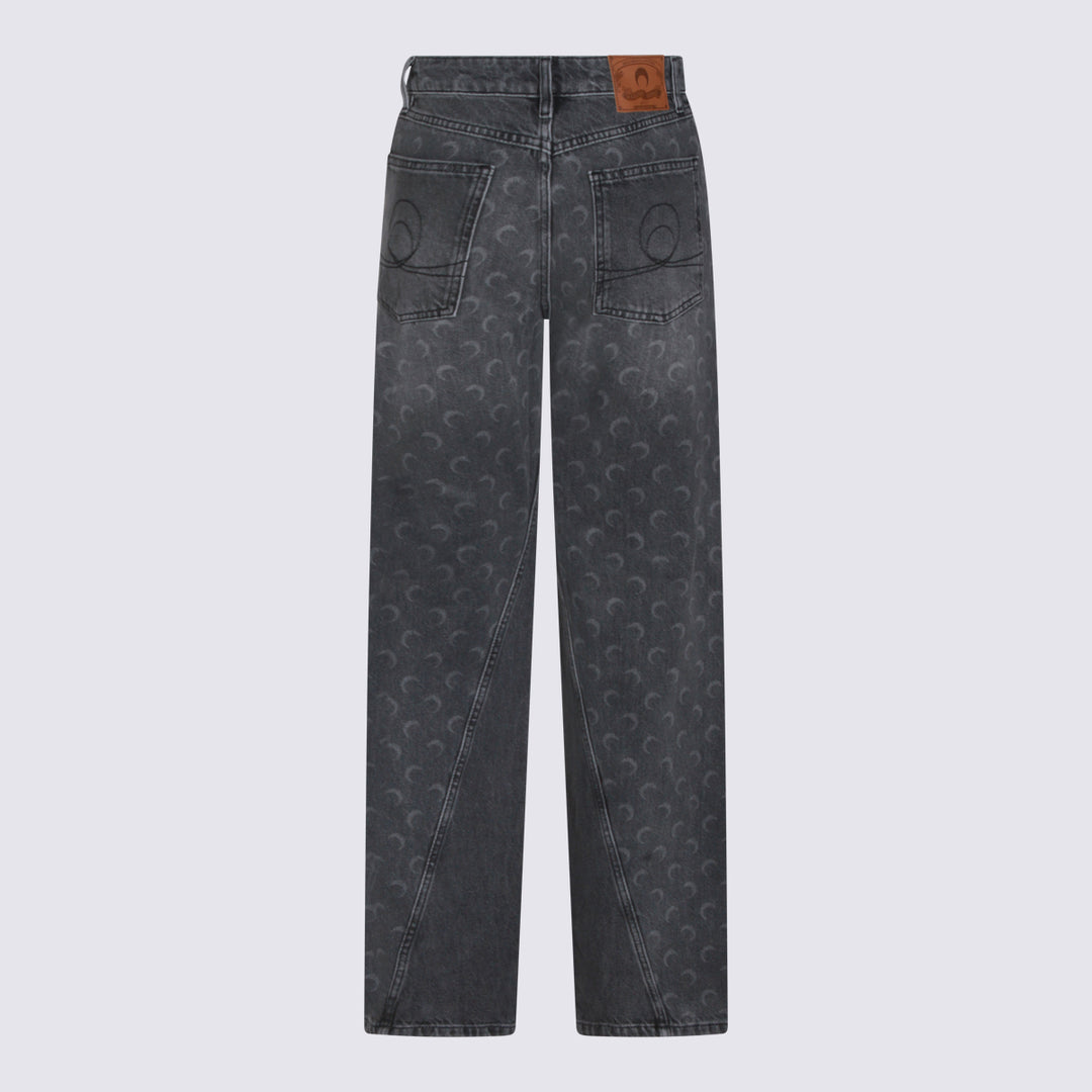 Marine Serre Jeans - Blacks and greys | 99b2e3eaa8fdb510bf49c581aeb3fe20b9d00127
