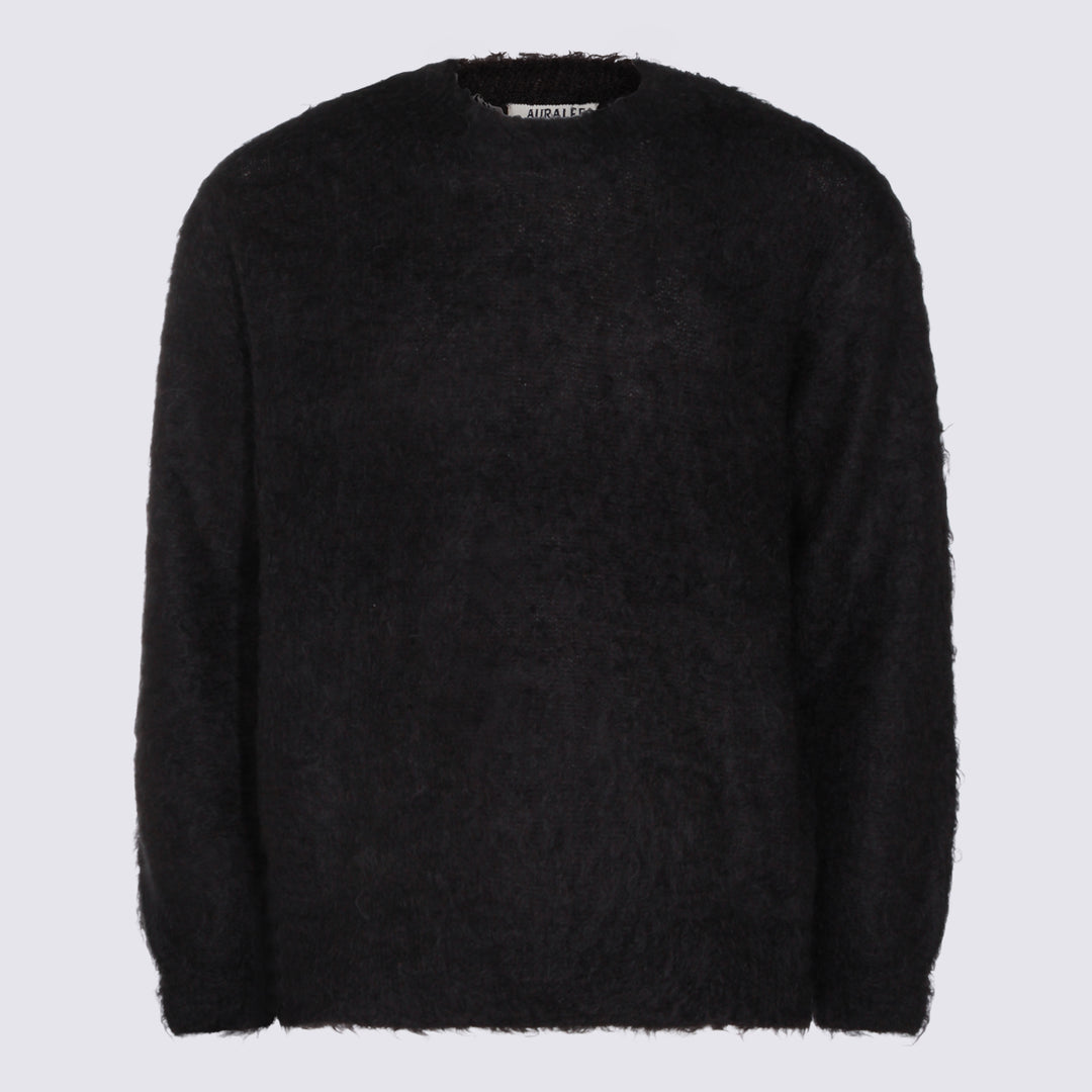 Auralee Sweaters - Ink Black | 469a09829400405b900f1a38bdb776bd212cc0a6