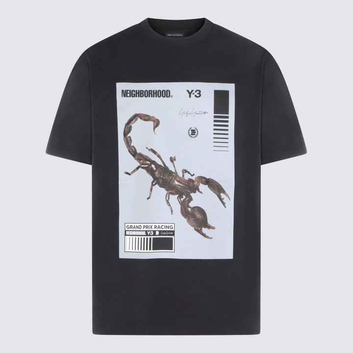 Adidas Y-3 X Nhbd X Dainese T-shirts and Polos - Blacks and greys | 6478b79c56687eb649562e5033f8b275bceb39d2