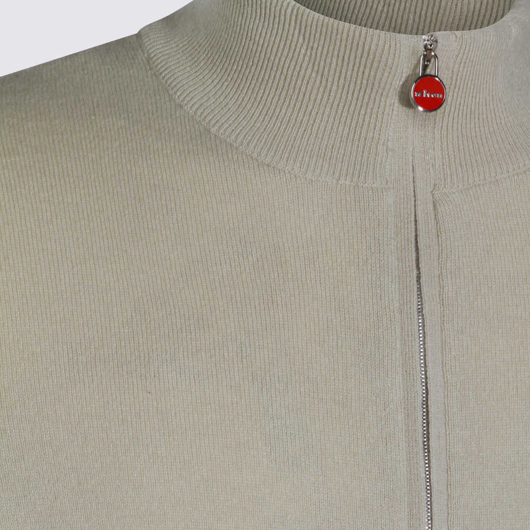 Kiton Sweaters - SAGE GREEN | 88c3b97a627b3ea09218508ec5590d1bf5c62871