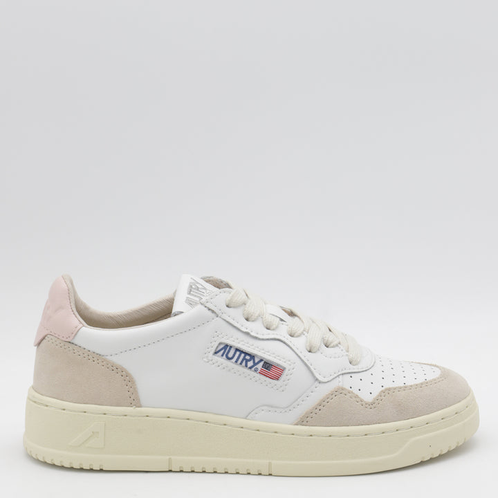 Autry Sneakers - LEAT/SUEDE WHT/POW | 188afca79eb1afd044f6b7b2d43a7617296da9a6
