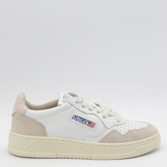 Sneakers Leat/Suede Wht/Pow