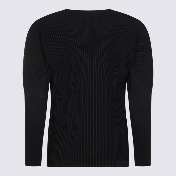 Homme Plisse Issey Miyake Top - Blacks and greys | 8c4dc8682dfc0336ff814ee23a2a987504faad52