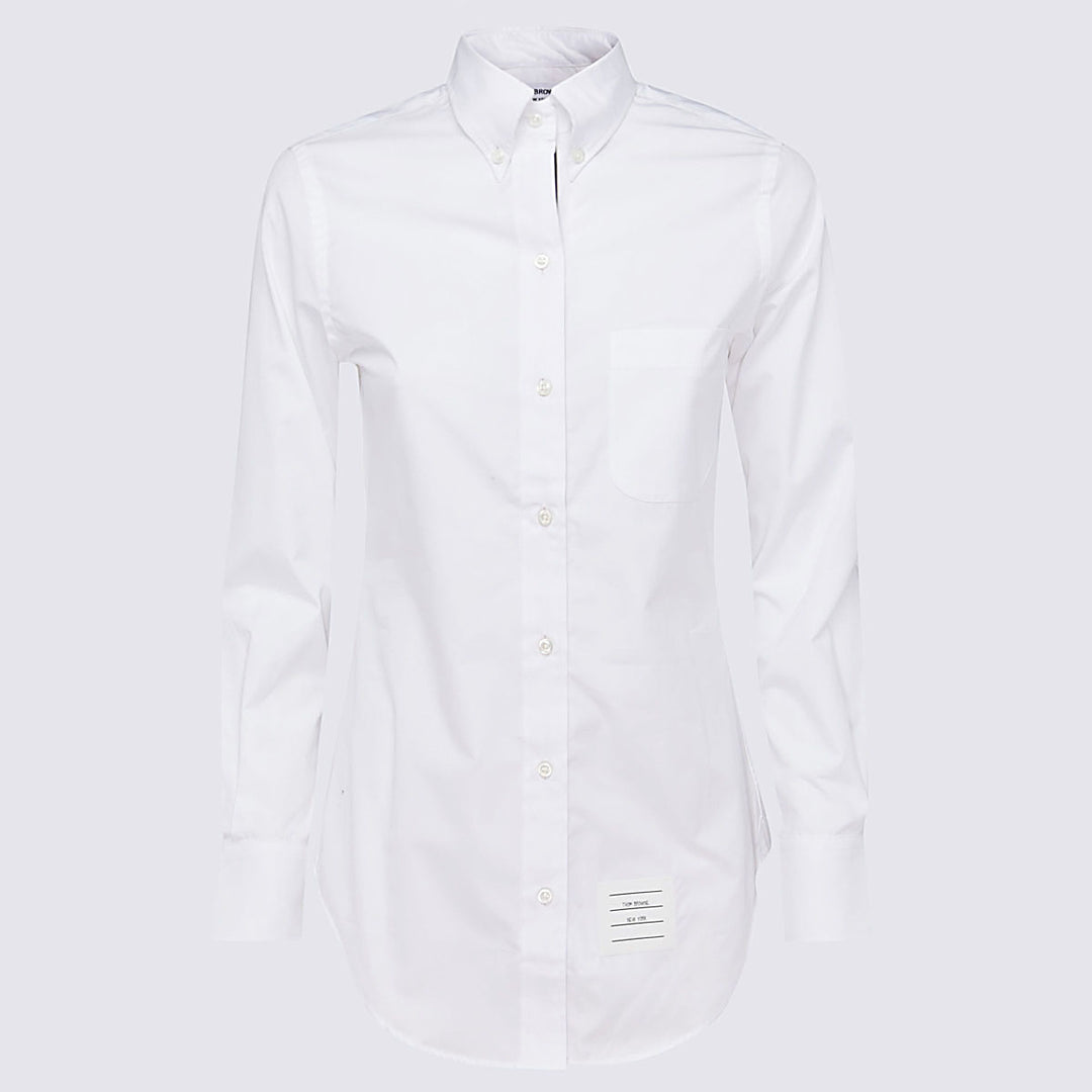 Thom Browne Shirts - Light and natural | b075a9d098ec45c80e0c75f2940bf6fcbce42aed