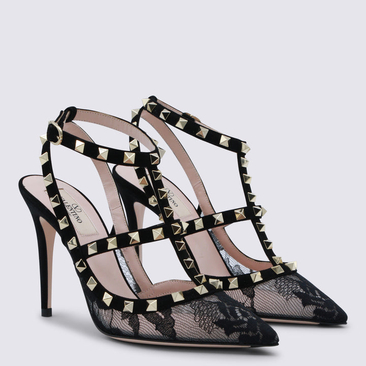Valentino Garavani With Heel - Blacks and greys | d711ae22728745cdc9f6191ec4054a7cff5bdcd9