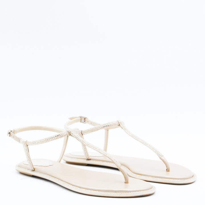 René Caovilla Flat shoes - Light and natural | 9d95f422b76b01c629dd3464da7cfa4b51d1f4c8