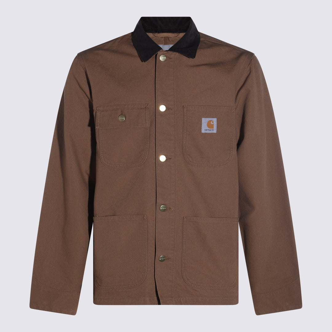 Carhartt Wip Jackets - HAMILTON BROWN | 57d32bd7fed6e39d0e69d1b6a99c6f4cc01fdf9b