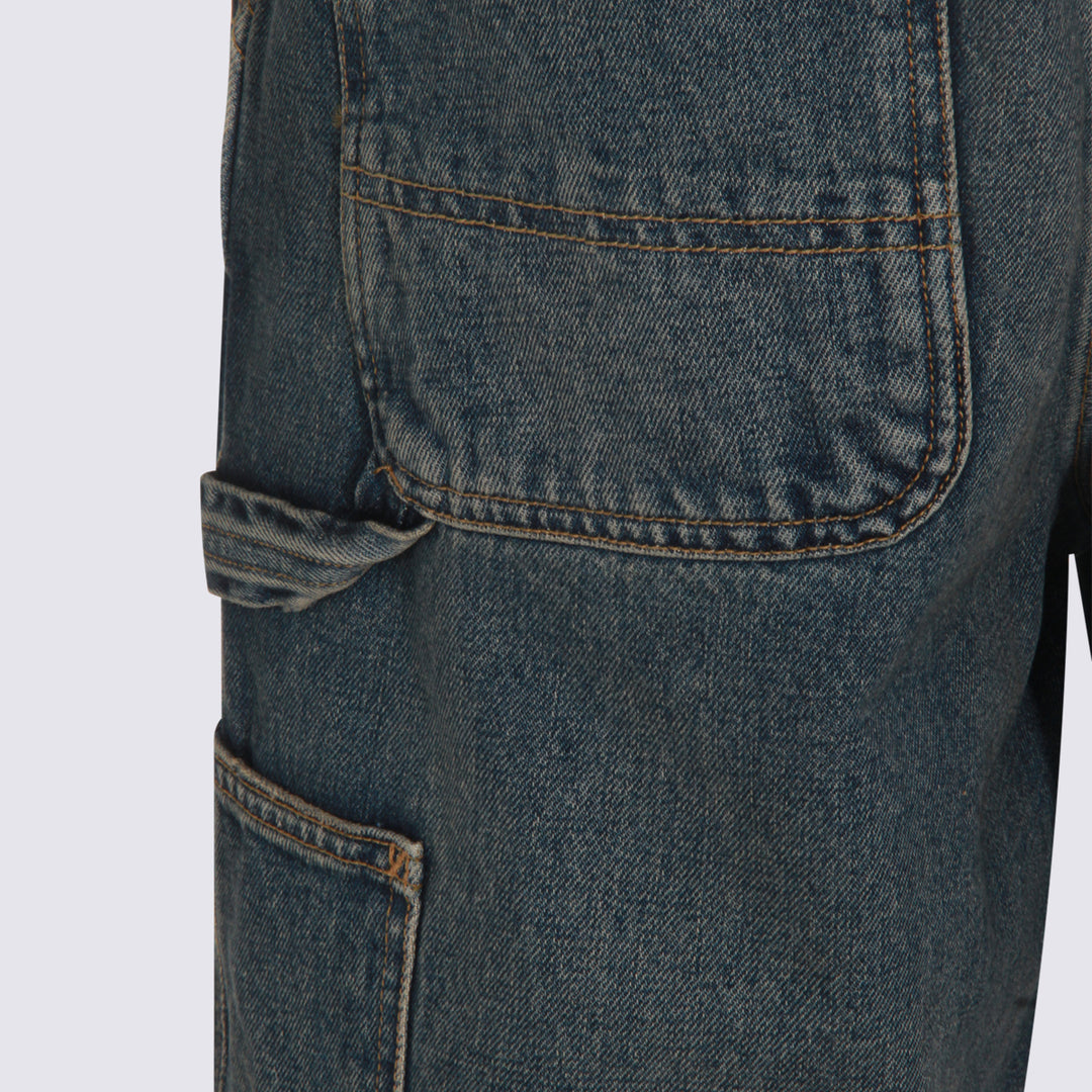 Carhartt Wip Jeans - BLUE WORN USED WASH | 90a0dee3b504fcccf01925304658deb5567be8a7