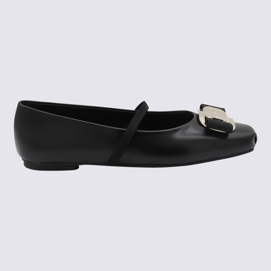 Ferragamo Flat shoes - Blacks and greys | b75b42be7b6a3b597f2e97945186d2b145fbc4e2