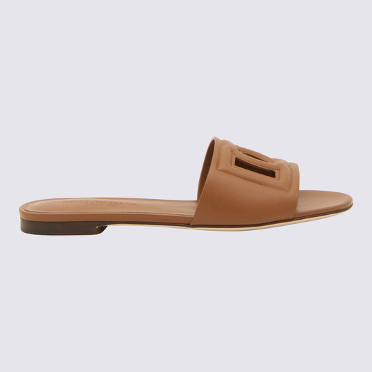 Flat Shoes Brown